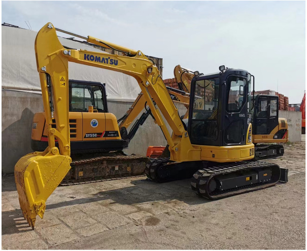 Good condition used Komatsu PC55MR-3 excavator Original Komatsu PC55MR-3 for sale in shanghai - Minibagger: das Bild 1 Good condition used Komatsu PC55MR-3 excavator Original Komatsu PC55MR-3 for sale in shanghai - Minibagger: das Bild 1