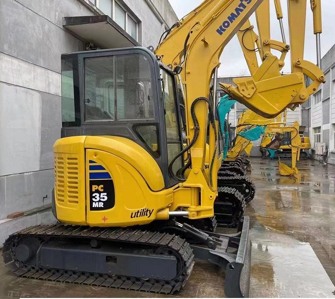 Komatsu PC35MR-3 Excavator - Kettenbagger: das Bild 1 Komatsu PC35MR-3 Excavator - Kettenbagger: das Bild 1