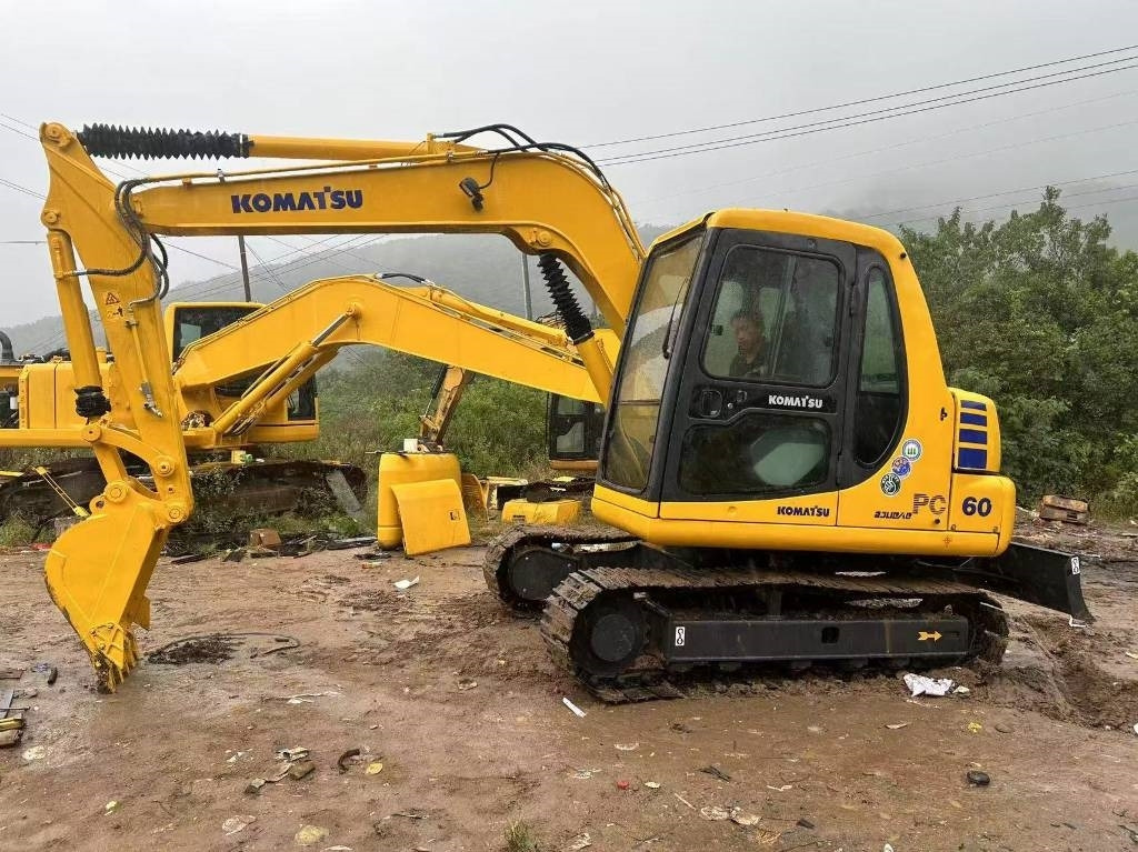 Komatsu PC 60 - Minibagger: das Bild 2 Komatsu PC 60 - Minibagger: das Bild 2