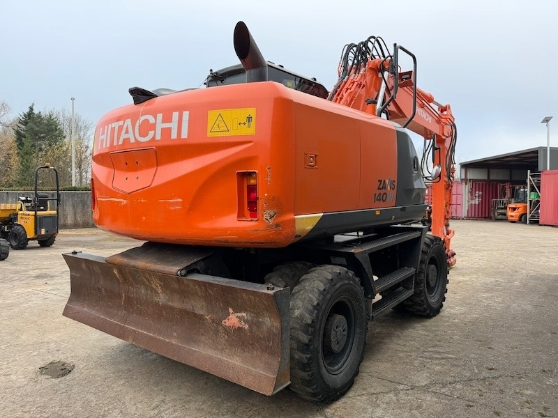 Hitachi ZX 140 W-5 - Mobilbagger: das Bild 4 Hitachi ZX 140 W-5 - Mobilbagger: das Bild 4