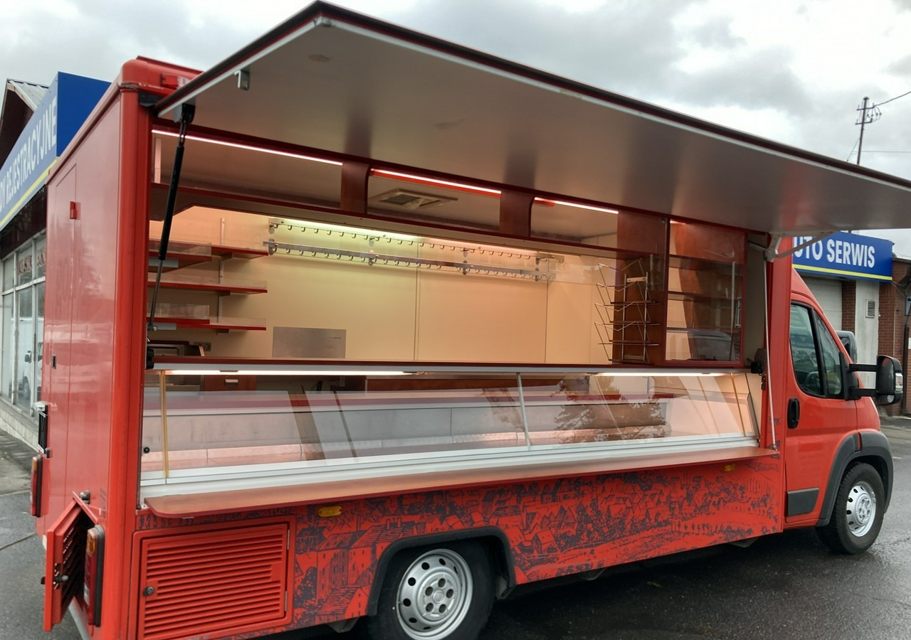 Fiat Ducato Autosklep wędlin Gastronomiczny Food Truck Foodtruck 136tkm Borco 20 - Verkaufsfahrzeug: das Bild 1 Fiat Ducato Autosklep wędlin Gastronomiczny Food Truck Foodtruck 136tkm Borco 20 - Verkaufsfahrzeug: das Bild 1