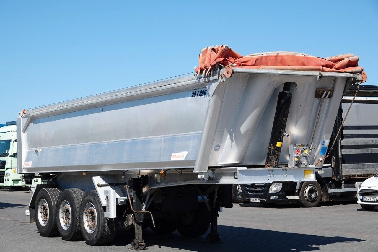 Benalu WYWROTKA / 25 m3 / ALUMINIOWA / OŚ PODNOSZONA / - Kipper Auflieger: das Bild 1 Benalu WYWROTKA / 25 m3 / ALUMINIOWA / OŚ PODNOSZONA / - Kipper Auflieger: das Bild 1