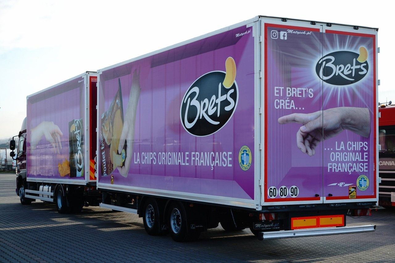 DAF CF 450 / ZESTAW TANDEM / KONTENER / 120 M3 / PR - Koffer LKW: das Bild 2 DAF CF 450 / ZESTAW TANDEM / KONTENER / 120 M3 / PR - Koffer LKW: das Bild 2