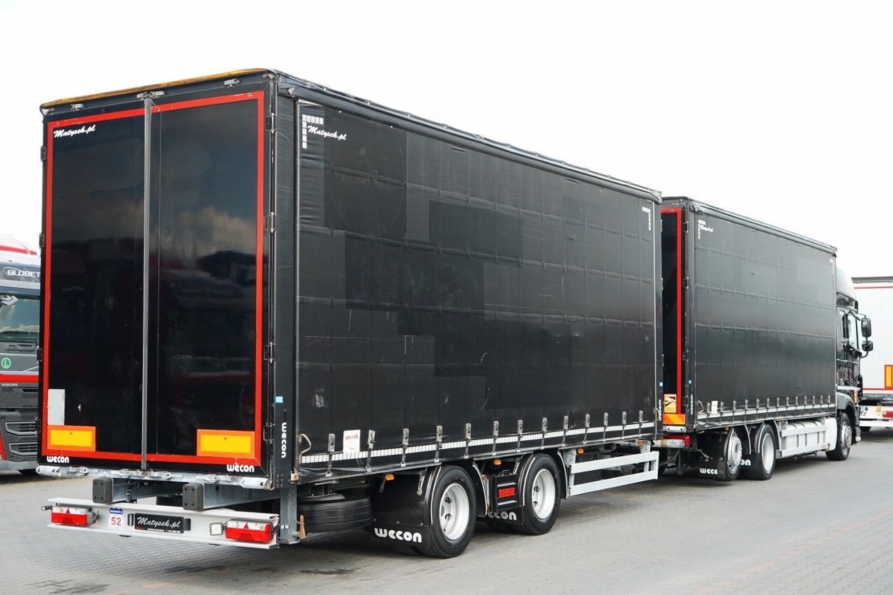 DAF XF 480 / ZESTAW TANDEM / 120 M3 / PRZEJAZDOWY / - Plane LKW: das Bild 3 DAF XF 480 / ZESTAW TANDEM / 120 M3 / PRZEJAZDOWY / - Plane LKW: das Bild 3
