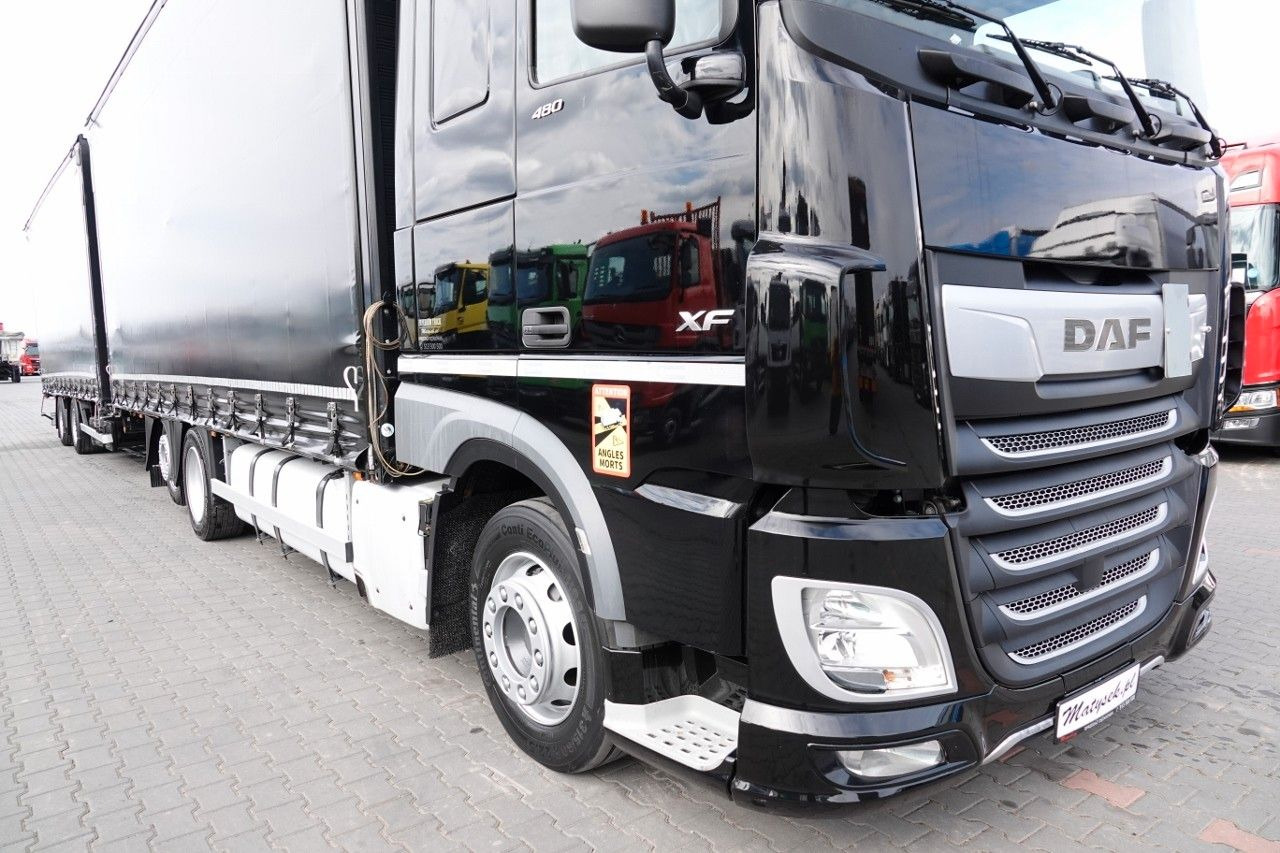 DAF XF 480 / ZESTAW TANDEM / 120 M3 / PRZEJAZDOWY / - Plane LKW: das Bild 5 DAF XF 480 / ZESTAW TANDEM / 120 M3 / PRZEJAZDOWY / - Plane LKW: das Bild 5