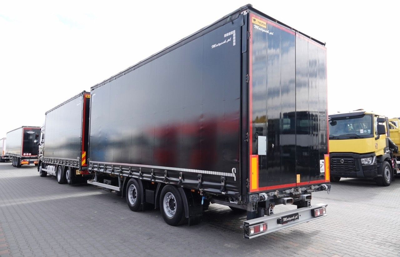 DAF XF 480 / ZESTAW TANDEM / 120 M3 / PRZEJAZDOWY / - Plane LKW: das Bild 3 DAF XF 480 / ZESTAW TANDEM / 120 M3 / PRZEJAZDOWY / - Plane LKW: das Bild 3