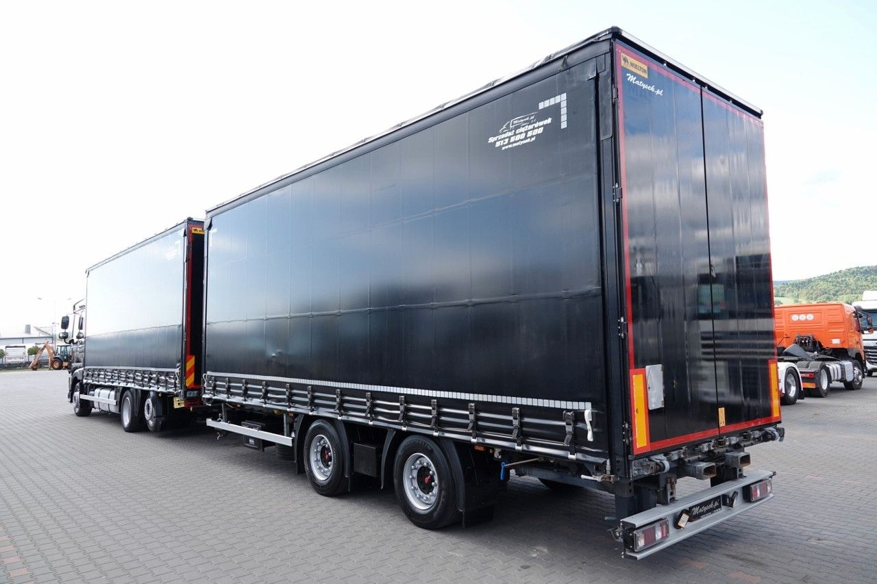 DAF XF 480 / ZESTAW TANDEM / 120 M3 / PRZEJAZDOWY / - Plane LKW: das Bild 2 DAF XF 480 / ZESTAW TANDEM / 120 M3 / PRZEJAZDOWY / - Plane LKW: das Bild 2