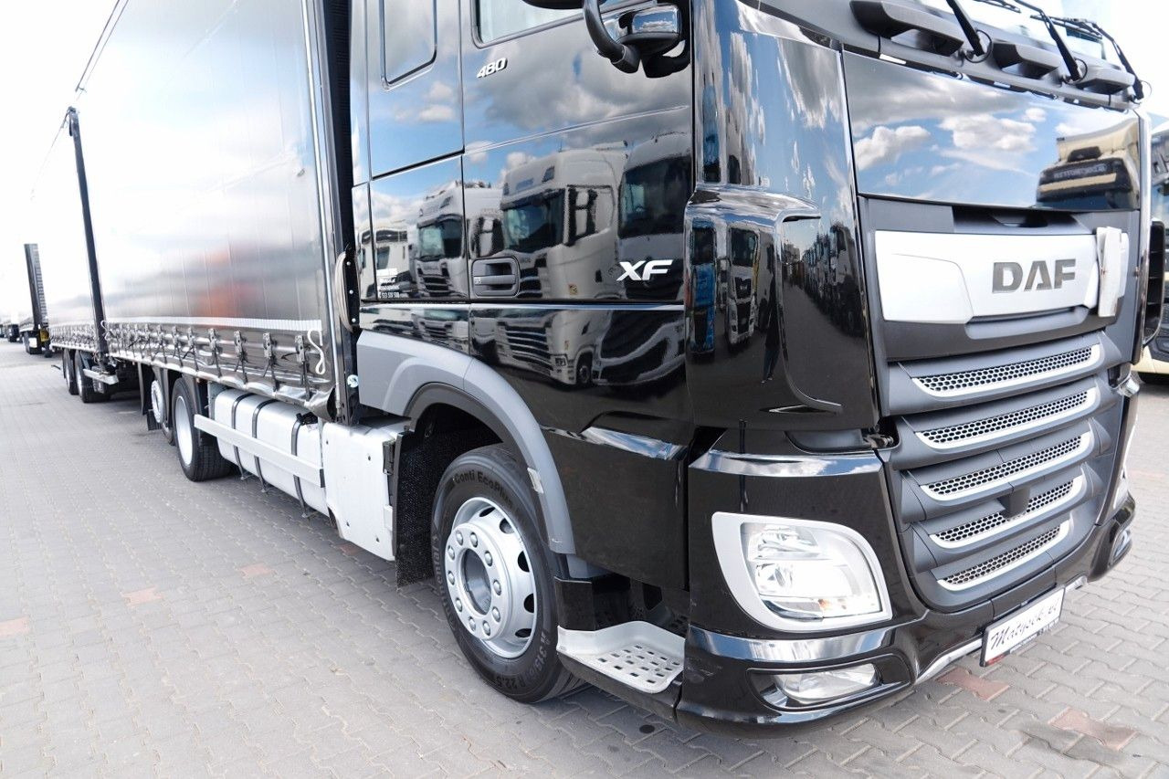 DAF XF 480 / ZESTAW TANDEM / 120 M3 / PRZEJAZDOWY / - Plane LKW: das Bild 5 DAF XF 480 / ZESTAW TANDEM / 120 M3 / PRZEJAZDOWY / - Plane LKW: das Bild 5