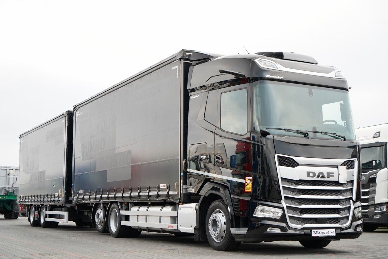 DAF XG 480 / ZESTAW TANDEM / 120 M3 / PRZEJAZDOWY / - Plane LKW: das Bild 4 DAF XG 480 / ZESTAW TANDEM / 120 M3 / PRZEJAZDOWY / - Plane LKW: das Bild 4