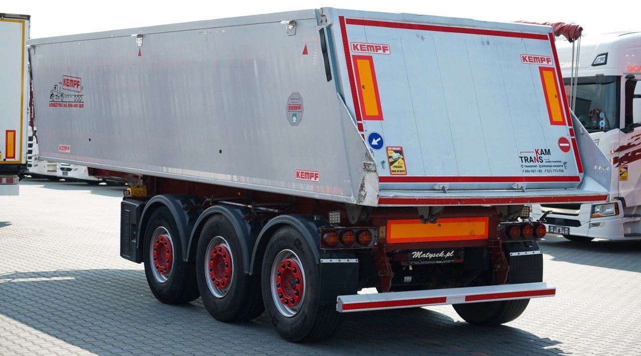Kempf WYWROTKA / ALUMINIOWA / 25 m3 / OSIE MERCEDES / - Kipper Auflieger: das Bild 4 Kempf WYWROTKA / ALUMINIOWA / 25 m3 / OSIE MERCEDES / - Kipper Auflieger: das Bild 4