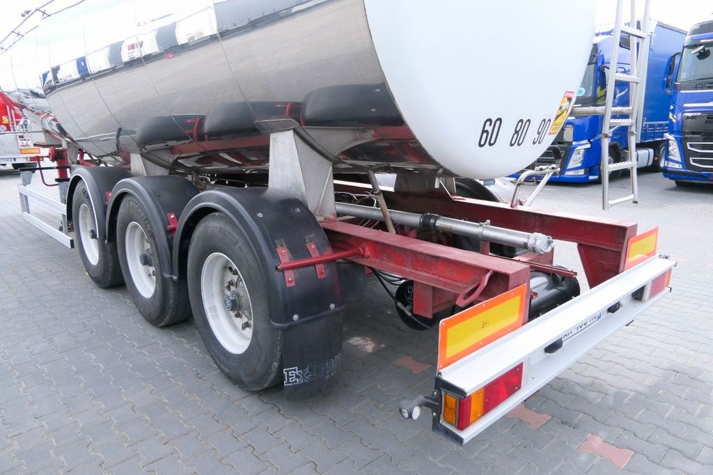 Tankauflieger Menci ETA / FOOD LIQUID TANK TRAILER/32000 L/ 4 CHAMBE: das Bild 13