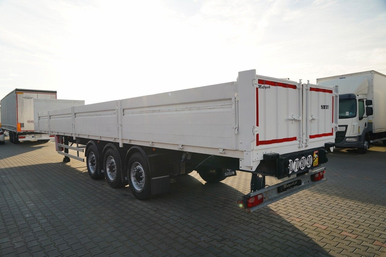 SAMRO NACZEPA / BURTOWA / RYFLOWANA PODŁOGA - Baumaschinenanhänger: das Bild 4 SAMRO NACZEPA / BURTOWA / RYFLOWANA PODŁOGA - Baumaschinenanhänger: das Bild 4