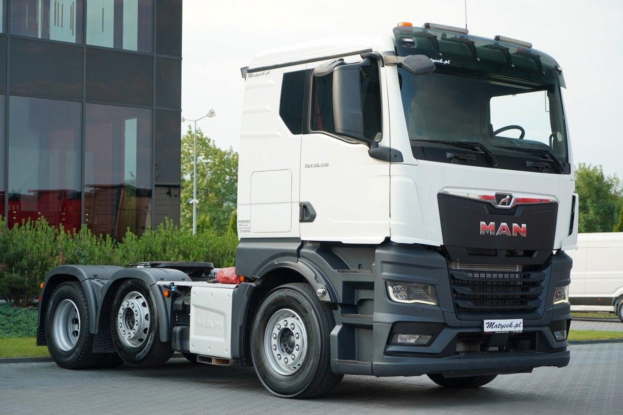 MAN TGX 26.510 / 6x2 / PUSHER / Oś Skrętna i Podnosz - Sattelzugmaschine: das Bild 2 MAN TGX 26.510 / 6x2 / PUSHER / Oś Skrętna i Podnosz - Sattelzugmaschine: das Bild 2