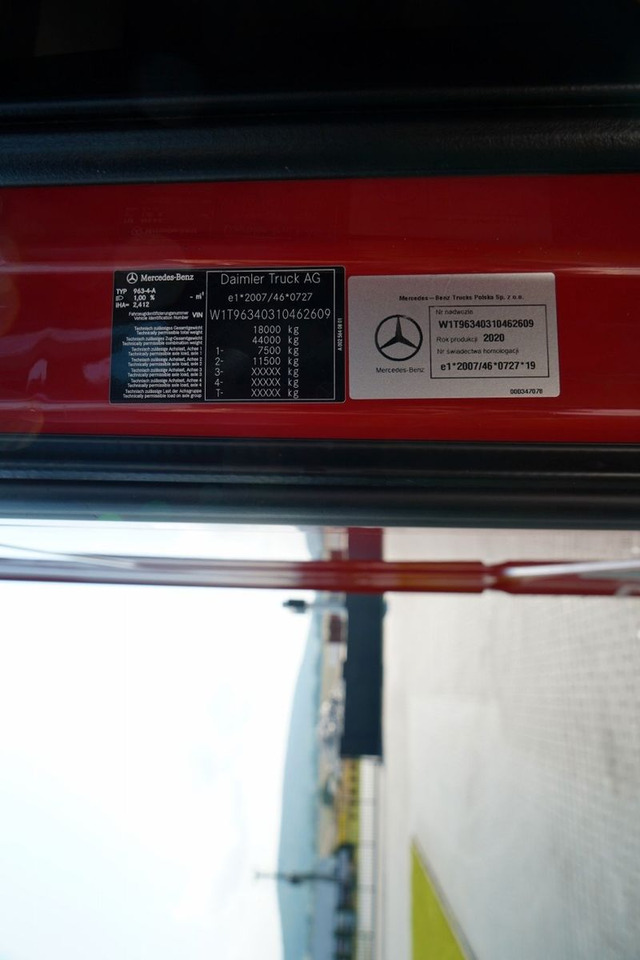 Mercedes-Benz ACTROS 1845 / MP5 / BIG SPACE / PO KONTRAKCIE SE - Leasing Mercedes-Benz ACTROS 1845 / MP5 / BIG SPACE / PO KONTRAKCIE SE: das Bild 18