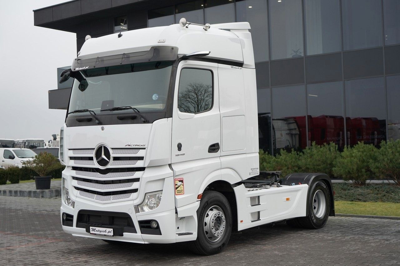 Mercedes-Benz ACTROS 1848 / RETARDER / BIG SPACE / 2020 - Sattelzugmaschine: das Bild 2 Mercedes-Benz ACTROS 1848 / RETARDER / BIG SPACE / 2020 - Sattelzugmaschine: das Bild 2