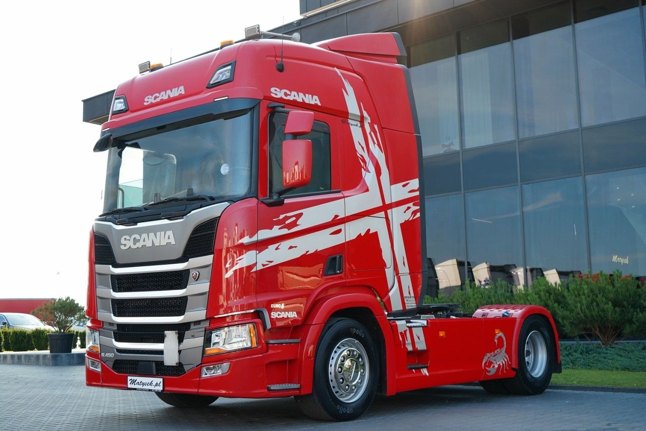 Scania R 450 / OPONY 100% / PO KONTRAKCIE SERWISOWYM - Sattelzugmaschine: das Bild 2 Scania R 450 / OPONY 100% / PO KONTRAKCIE SERWISOWYM - Sattelzugmaschine: das Bild 2