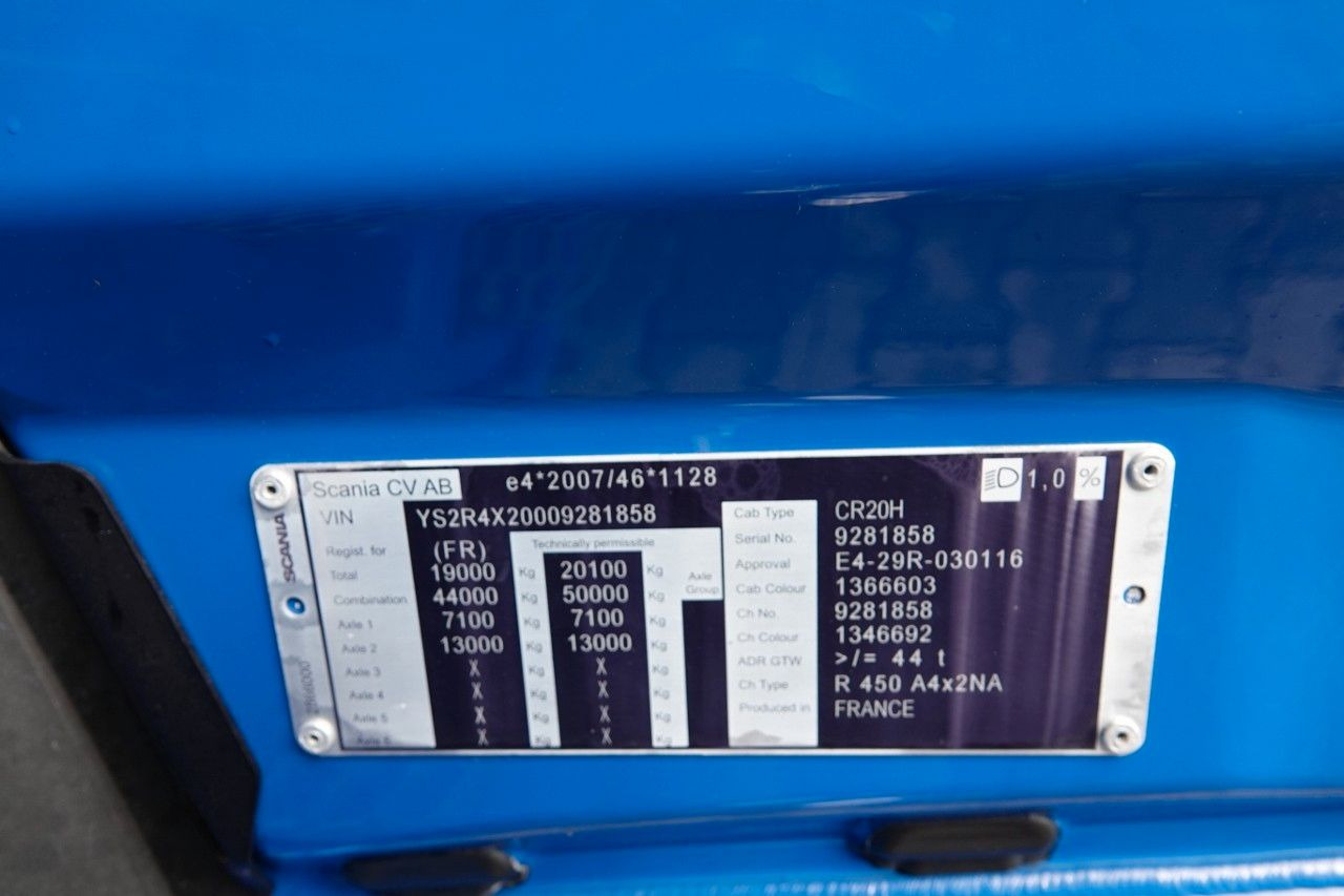 Sattelzugmaschine Scania R 450 / RETARDER / HYDRAULIKA / ADR AT / I-PARK: das Bild 18