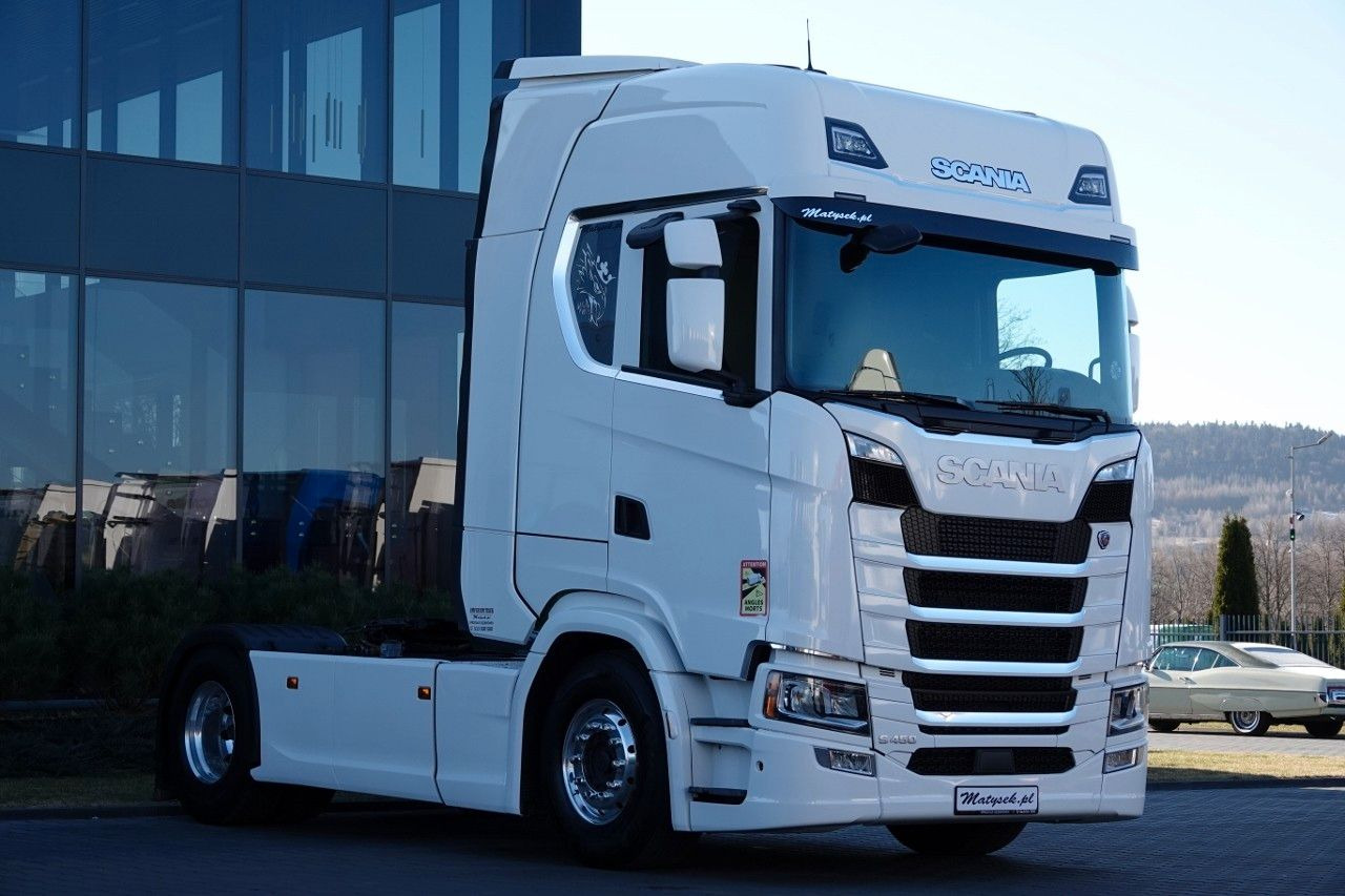 Scania S 450 / RETARDER / I-PARK COOL / ALUFELGI / HYDR - Sattelzugmaschine: das Bild 1 Scania S 450 / RETARDER / I-PARK COOL / ALUFELGI / HYDR - Sattelzugmaschine: das Bild 1
