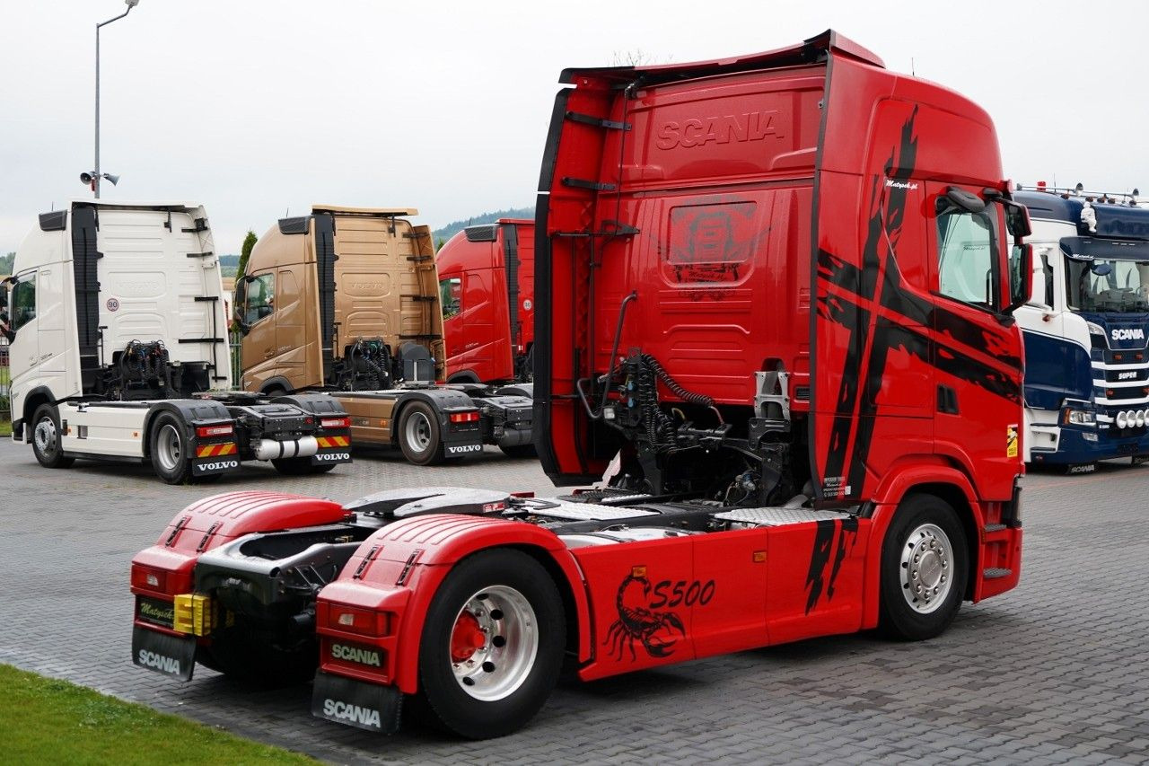 Sattelzugmaschine Scania S 500 / RETARDER / I-PARK COOL  / ALUFELGI / PO: das Bild 8