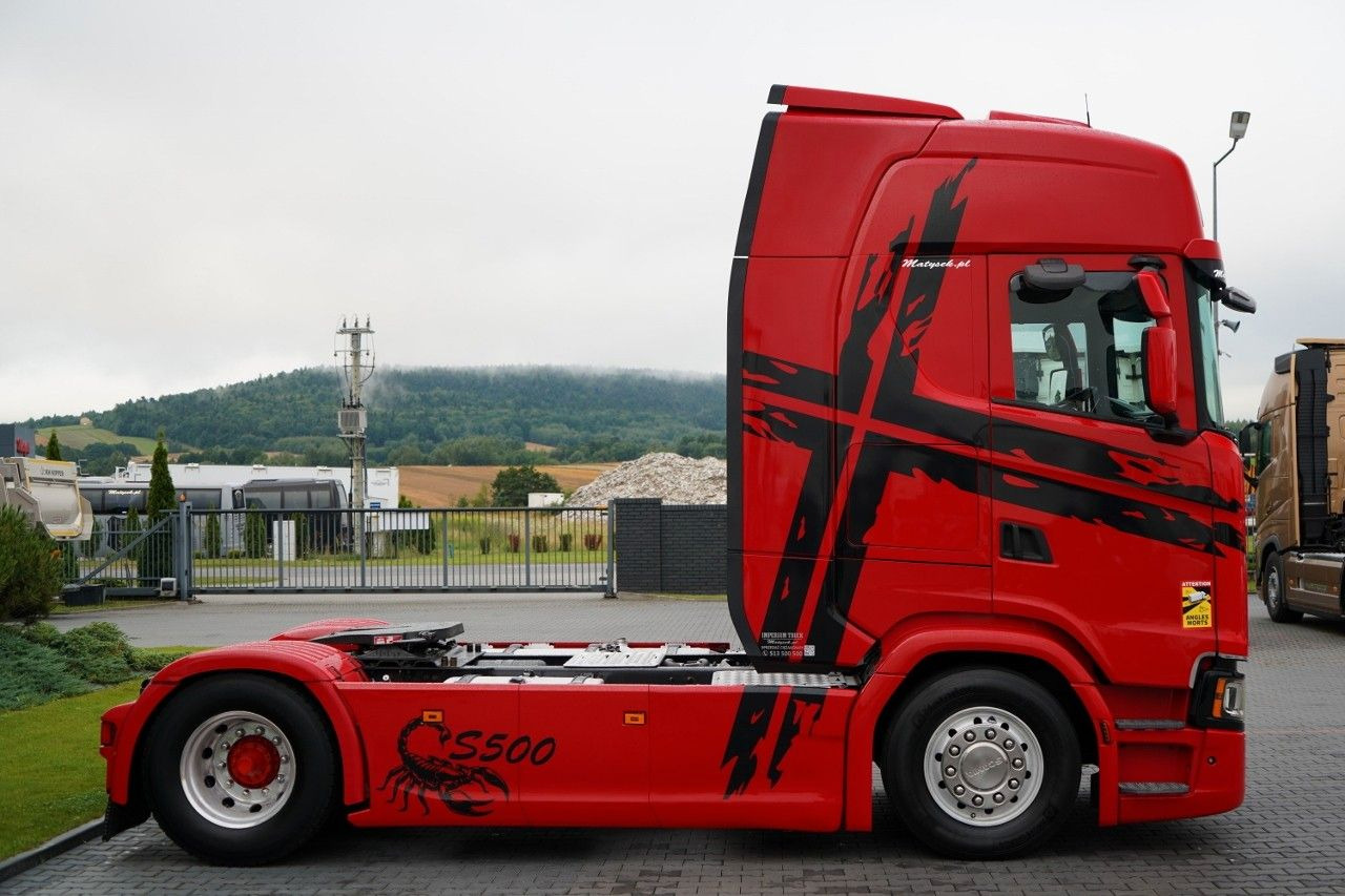 Sattelzugmaschine Scania S 500 / RETARDER / I-PARK COOL  / ALUFELGI / PO: das Bild 9