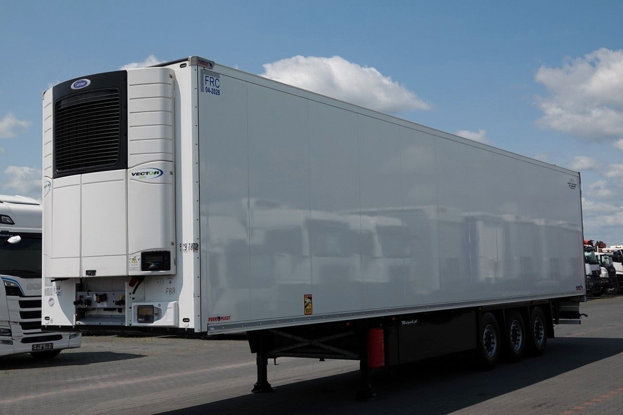 Schmitz Cargobull CHŁODNIA / AGREGAT CARRIER VECTOR 1550 / DOPPELS - Kühlkoffer Auflieger: das Bild 2 Schmitz Cargobull CHŁODNIA / AGREGAT CARRIER VECTOR 1550 / DOPPELS - Kühlkoffer Auflieger: das Bild 2