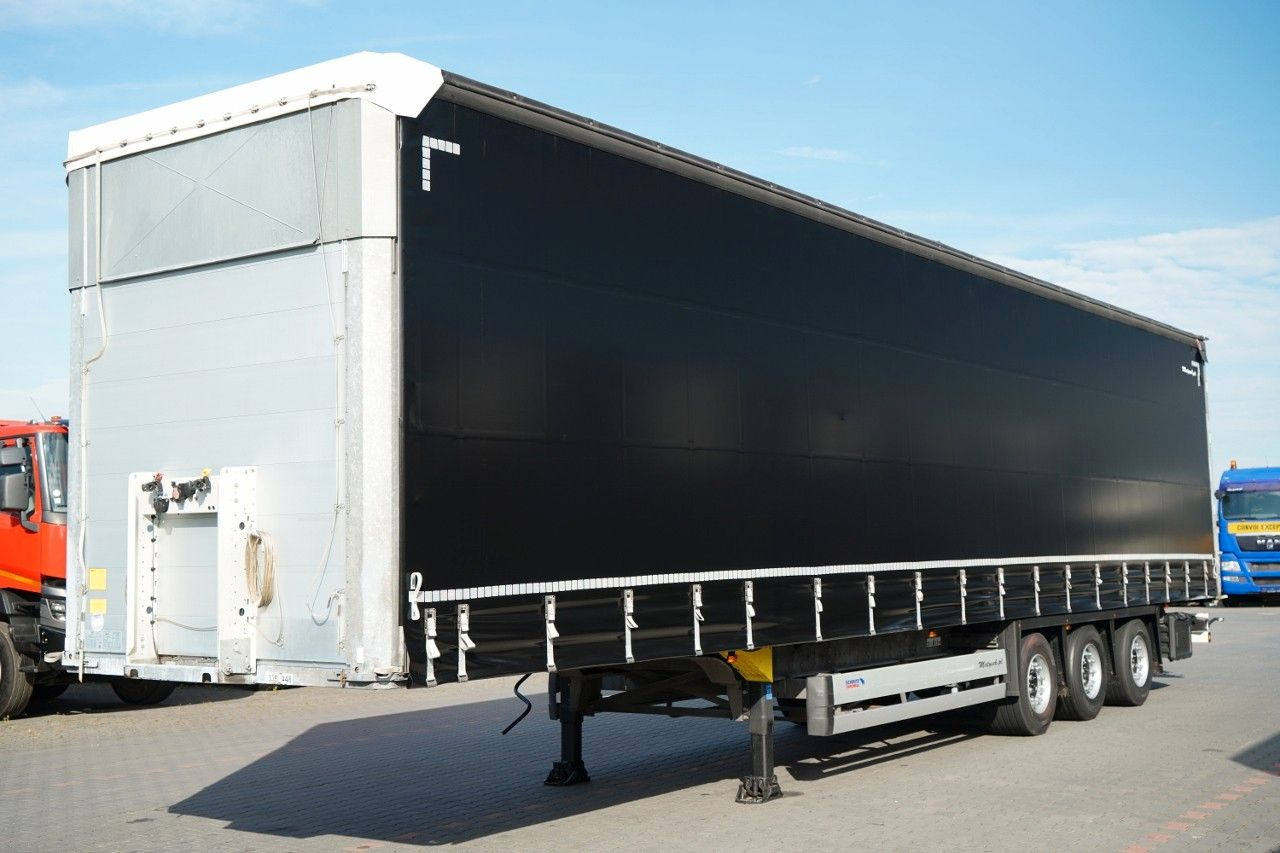 Schmitz Cargobull FIRANKA / MEGA / MULDA DO STALI - 9 M / COILMUL - Planenauflieger: das Bild 1 Schmitz Cargobull FIRANKA / MEGA / MULDA DO STALI - 9 M / COILMUL - Planenauflieger: das Bild 1