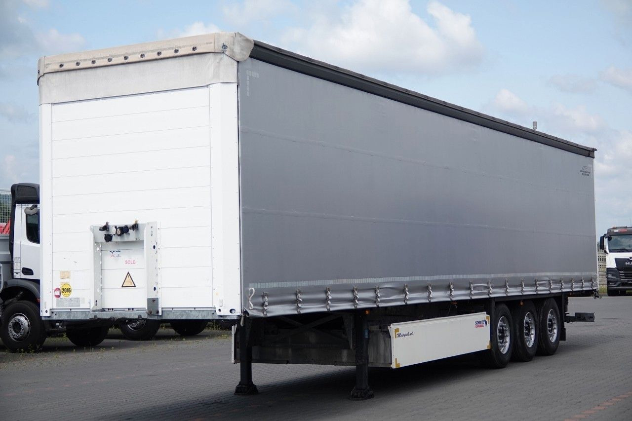 Schmitz Cargobull FIRANKA / STANDARD / OŚ PODNOSZONA / KOSZ NA PA - Planenauflieger: das Bild 1 Schmitz Cargobull FIRANKA / STANDARD / OŚ PODNOSZONA / KOSZ NA PA - Planenauflieger: das Bild 1