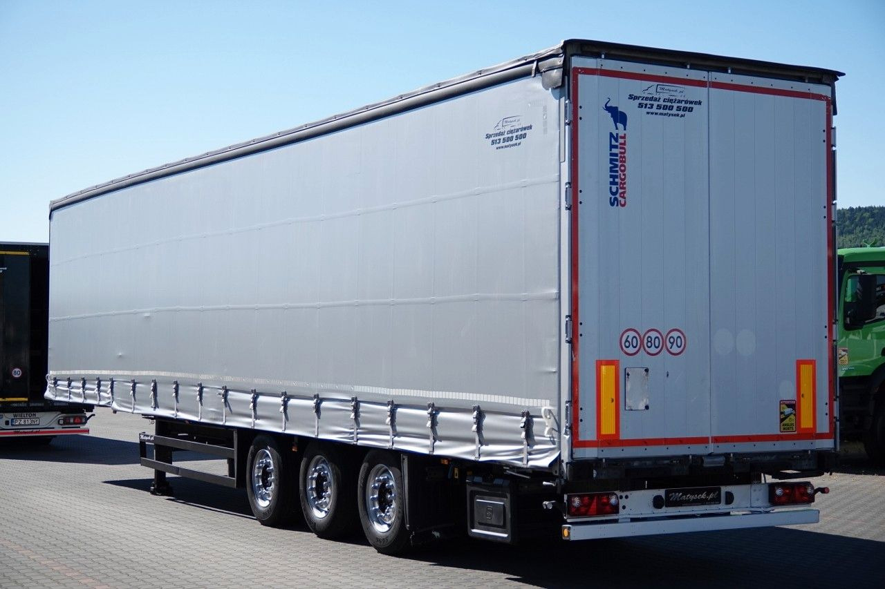 Schmitz Cargobull FIRANKA / VARIOS / 385/55 R22,5 / DACH PODNOSZON - Planenauflieger: das Bild 2 Schmitz Cargobull FIRANKA / VARIOS / 385/55 R22,5 / DACH PODNOSZON - Planenauflieger: das Bild 2