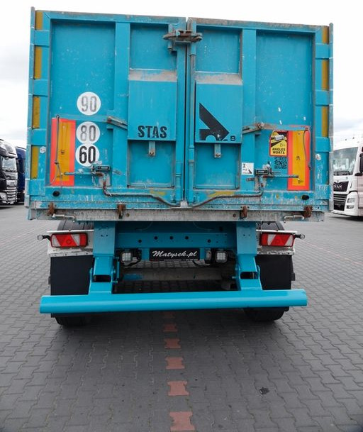 Stas WYWROTKA 27 m3 ALUMINIOWA / WAGA: 4900 KG/RYNNA - Planenauflieger: das Bild 4 Stas WYWROTKA 27 m3 ALUMINIOWA / WAGA: 4900 KG/RYNNA - Planenauflieger: das Bild 4