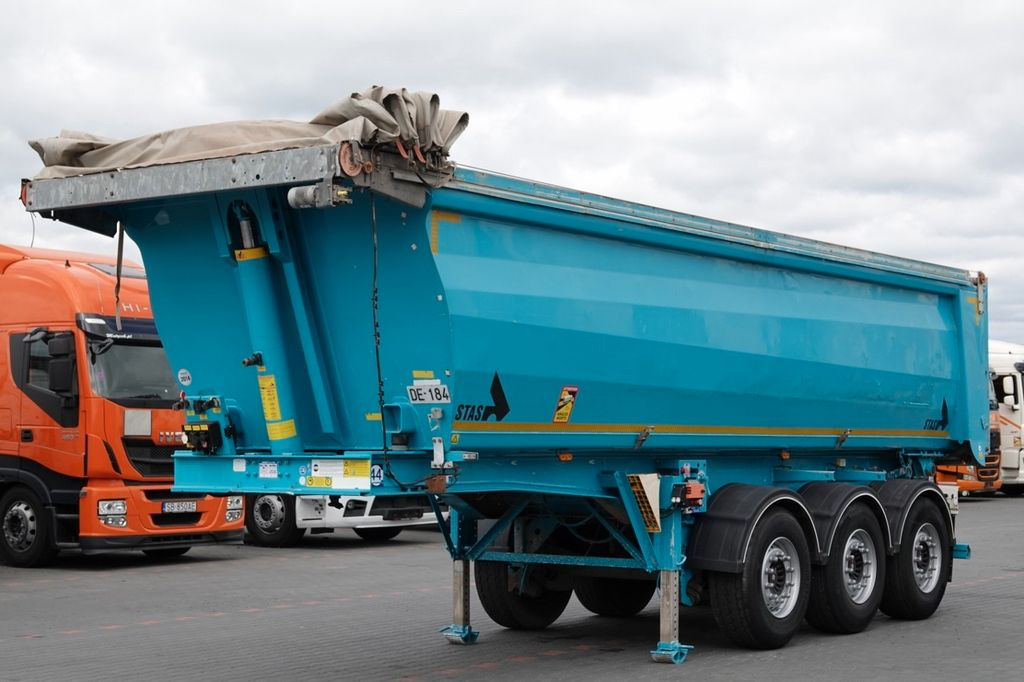 Stas WYWROTKA 27 m3 ALUMINIOWA / WAGA: 4900 KG/RYNNA - Planenauflieger: das Bild 1 Stas WYWROTKA 27 m3 ALUMINIOWA / WAGA: 4900 KG/RYNNA - Planenauflieger: das Bild 1