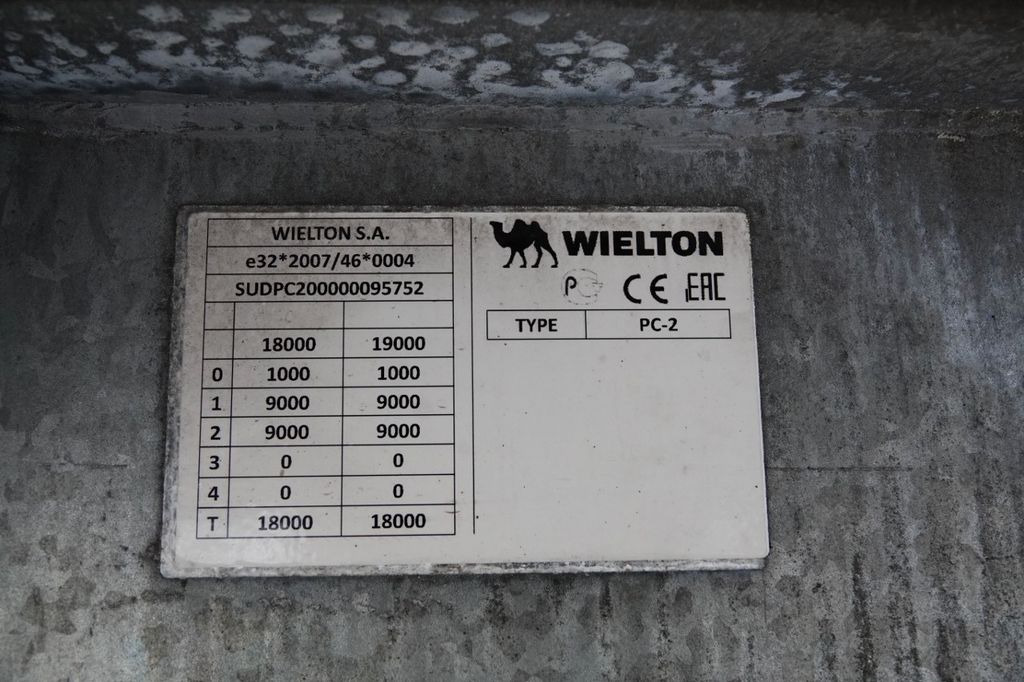 Planenanhänger Wecon PRZYCZEPA - 7,7 M / TANDEM / PRZEJAZDOWA / 2022: das Bild 19