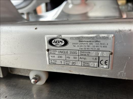 ABM Unique 350G Meat slicer - Lebensmittelmaschine: das Bild 5 ABM Unique 350G Meat slicer - Lebensmittelmaschine: das Bild 5