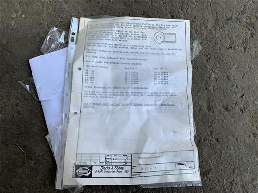 Diosna SP80 D Spiral mixer - Lebensmittelmaschine: das Bild 5 Diosna SP80 D Spiral mixer - Lebensmittelmaschine: das Bild 5