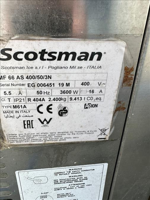 Lebensmittelmaschine Scotsman MF66 Ice machine: das Bild 12