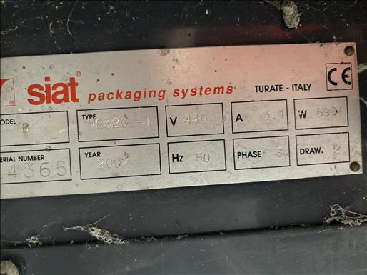 Siat WS320L1 Pallet wrapper - Verpackungsmaschine: das Bild 5 Siat WS320L1 Pallet wrapper - Verpackungsmaschine: das Bild 5