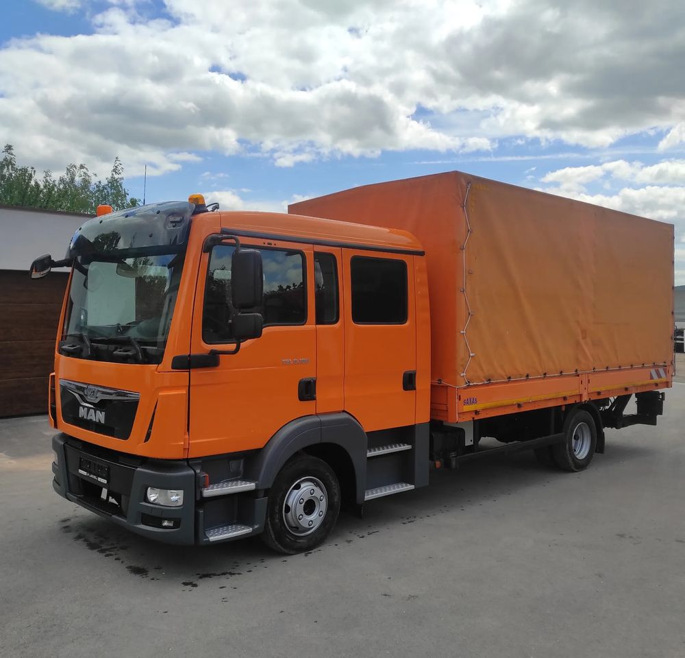 MAN TGL 8.180 DOKA / 6 OSOBOWY /BUTRO-PLANDEKA / - Plane LKW: das Bild 1 MAN TGL 8.180 DOKA / 6 OSOBOWY /BUTRO-PLANDEKA / - Plane LKW: das Bild 1