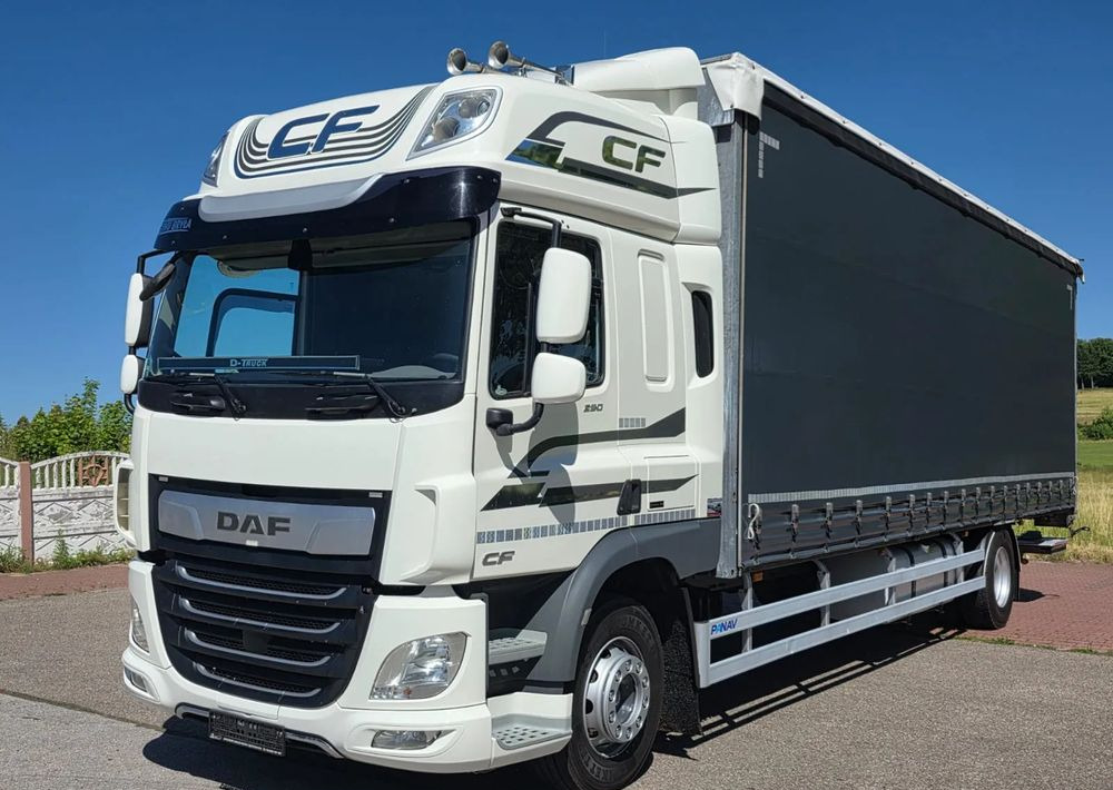 DAF CF290/CF320/FIRANKA/WINDA DHOLLANDIA / E6/JEDEN WŁAŚCICIEL/SPROWADZONY/22PALETY/2019/PODNOSZONY DACH/ JAK NOWY - Plane LKW: das Bild 2 DAF CF290/CF320/FIRANKA/WINDA DHOLLANDIA / E6/JEDEN WŁAŚCICIEL/SPROWADZONY/22PALETY/2019/PODNOSZONY DACH/ JAK NOWY - Plane LKW: das Bild 2