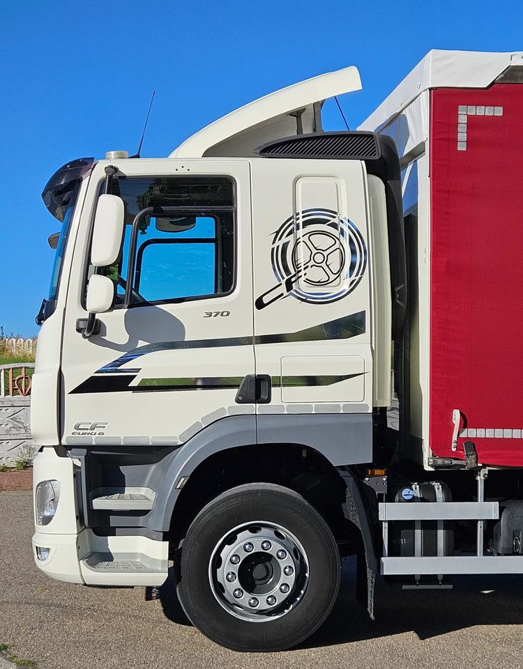 Plane LKW DAF CF370/410/BURTO-FIRANKA/RETARDER/WINDA/OŚ SKRĘTNA-PODNOSZONA/E6/SPROWADZONY/20PALET/BURTO-FIRANKA: das Bild 10