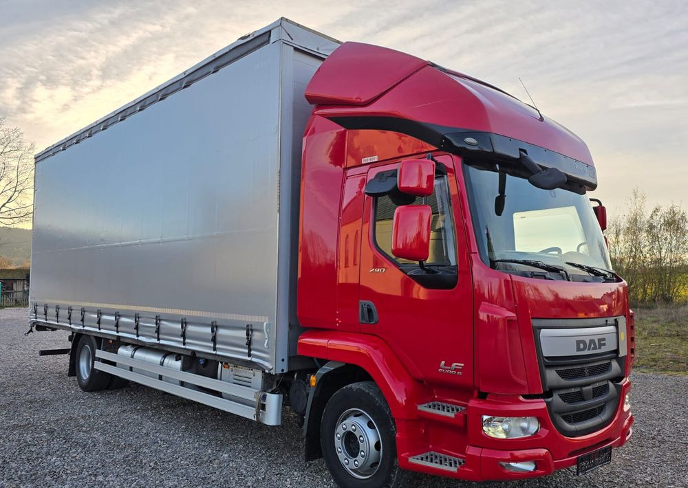 DAF LF 290 / WINDA / 16TON DMC / 3M WYSOKOŚĆ / JUMBO / FIRANKA / SYPIALKA / AUTOMAT / JEDEN WŁAŚCICIE / EURO 6 / 2017/ SPROWADZONY / 19 PALET / DUŻA ŁADOWNOŚĆ / - Plane LKW: das Bild 1 DAF LF 290 / WINDA / 16TON DMC / 3M WYSOKOŚĆ / JUMBO / FIRANKA / SYPIALKA / AUTOMAT / JEDEN WŁAŚCICIE / EURO 6 / 2017/ SPROWADZONY / 19 PALET / DUŻA ŁADOWNOŚĆ / - Plane LKW: das Bild 1