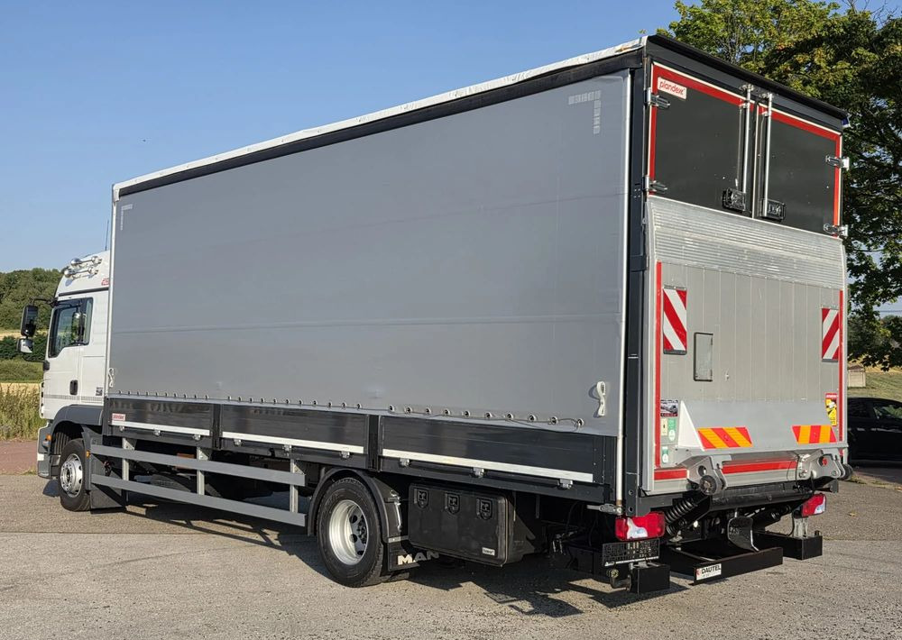 MAN TGM 15.290 / BURTO-FIRANKA / CAŁY NA PODUSZKACH /KLIMA POSTOJOWA / 2018R / NISKI PRZEBIEG / 18 PALET / E6 / JAK NOWY / WINDA / - Plane LKW: das Bild 4 MAN TGM 15.290 / BURTO-FIRANKA / CAŁY NA PODUSZKACH /KLIMA POSTOJOWA / 2018R / NISKI PRZEBIEG / 18 PALET / E6 / JAK NOWY / WINDA / - Plane LKW: das Bild 4