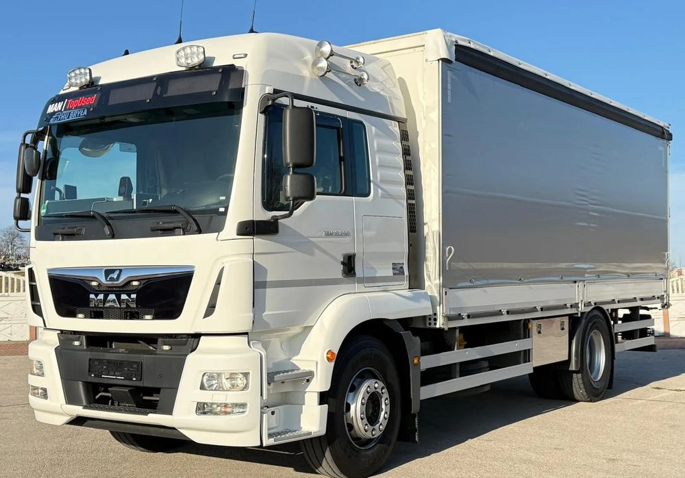 MAN TGM 15.290/E6/FIRANKA/BURTO-FIRANKA/SZKOŁA JAZDY/MAŁY ROZSTAW OSI/16PALET/WINDA/NISKI PRZEBIEG/2019/SERWISOWANY/JAK NOWY - Plane LKW: das Bild 2 MAN TGM 15.290/E6/FIRANKA/BURTO-FIRANKA/SZKOŁA JAZDY/MAŁY ROZSTAW OSI/16PALET/WINDA/NISKI PRZEBIEG/2019/SERWISOWANY/JAK NOWY - Plane LKW: das Bild 2