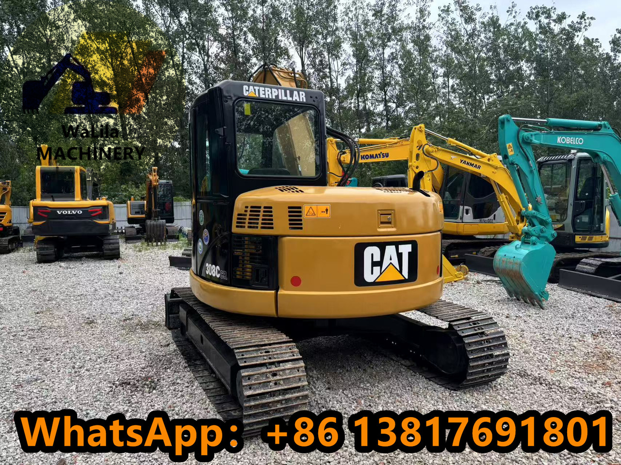CAT CAT 308CCR - Minibagger: das Bild 2 CAT CAT 308CCR - Minibagger: das Bild 2