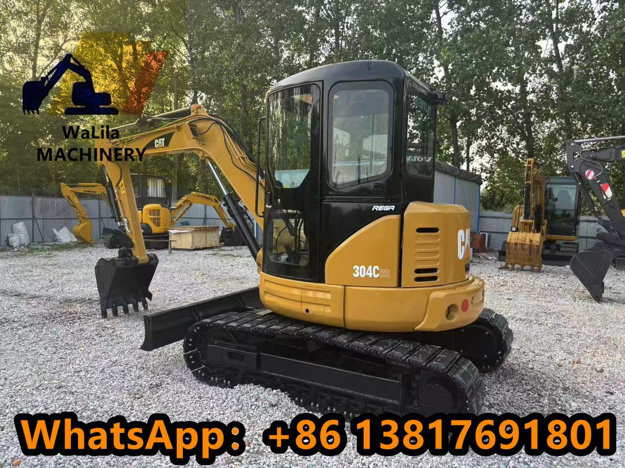 CATERPILLAR 304CCR - Minibagger: das Bild 3 CATERPILLAR 304CCR - Minibagger: das Bild 3