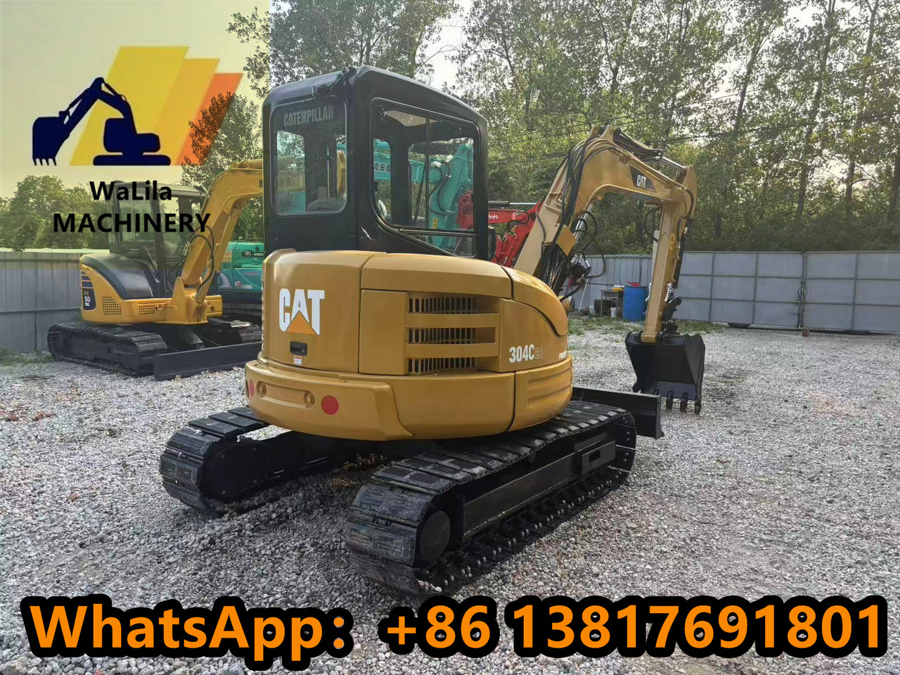 CATERPILLAR 304CCR - Minibagger: das Bild 5 CATERPILLAR 304CCR - Minibagger: das Bild 5