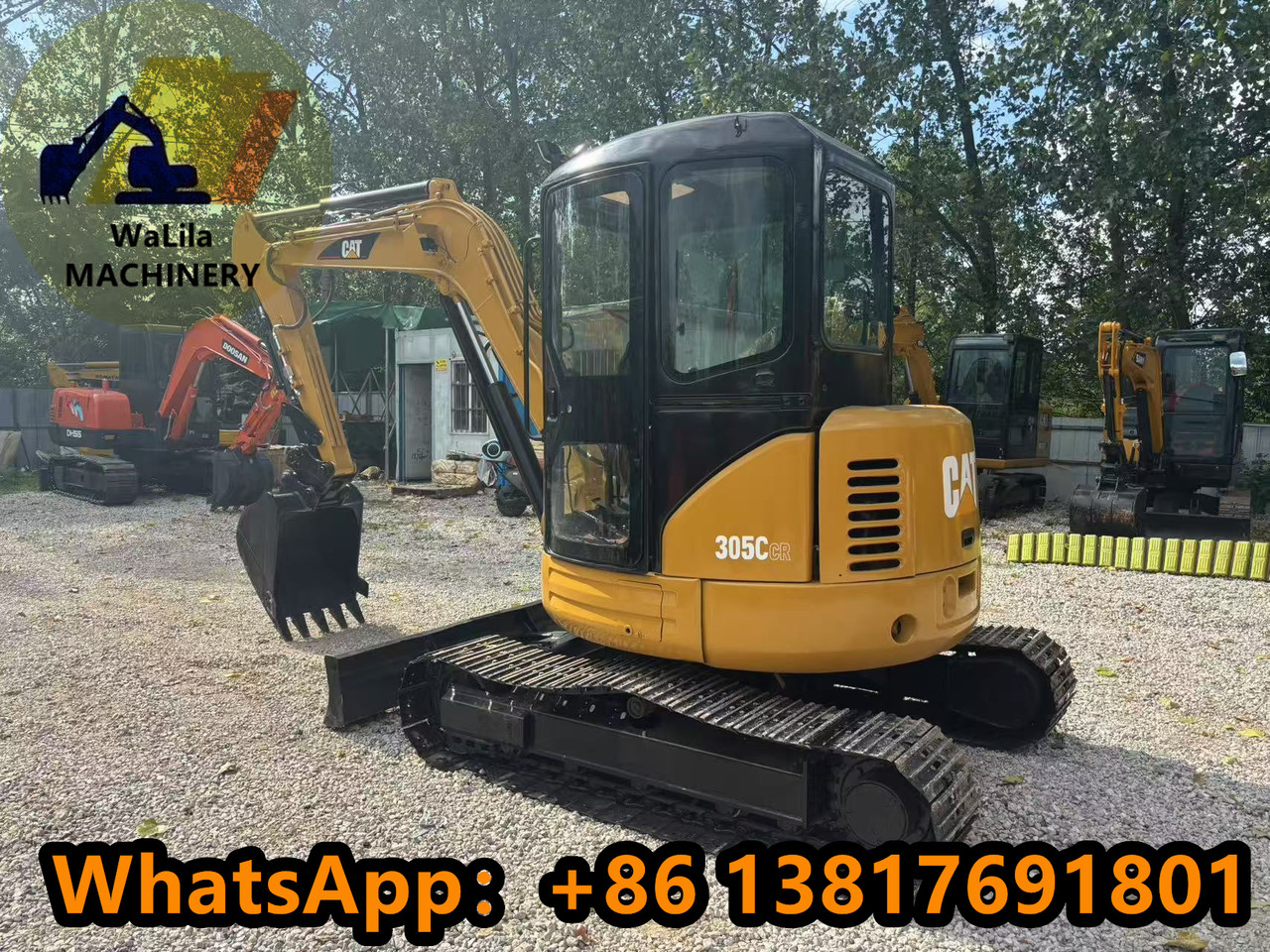 CATERPILLAR 305CCR - Minibagger: das Bild 2 CATERPILLAR 305CCR - Minibagger: das Bild 2
