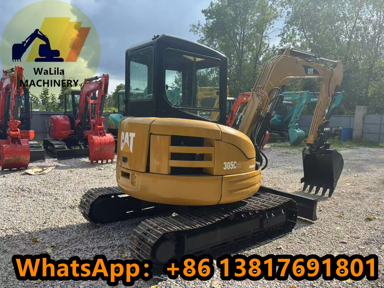 CATERPILLAR 305CCR - Minibagger: das Bild 3 CATERPILLAR 305CCR - Minibagger: das Bild 3