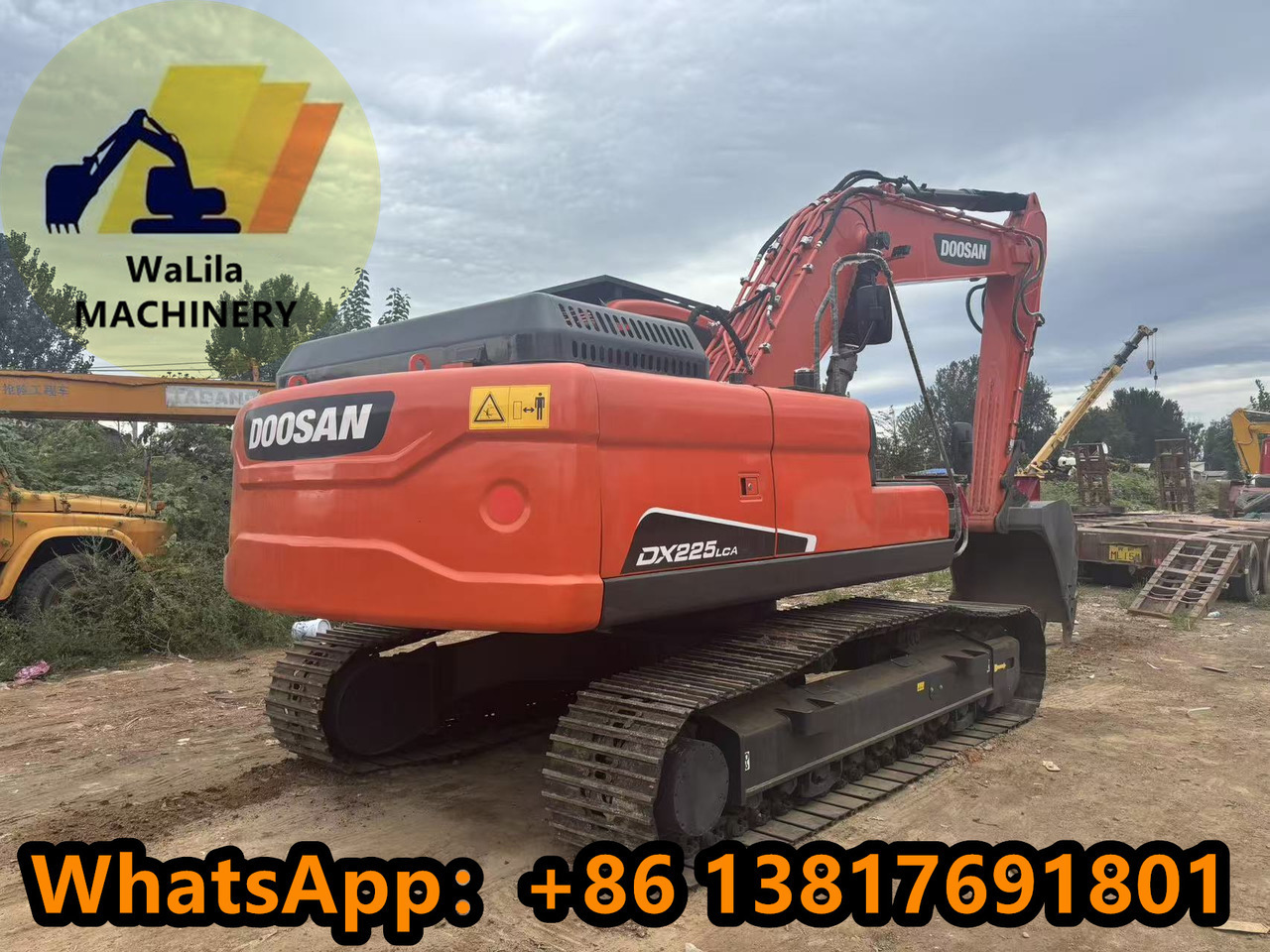 DOOSAN DX225 - Kettenbagger: das Bild 3 DOOSAN DX225 - Kettenbagger: das Bild 3