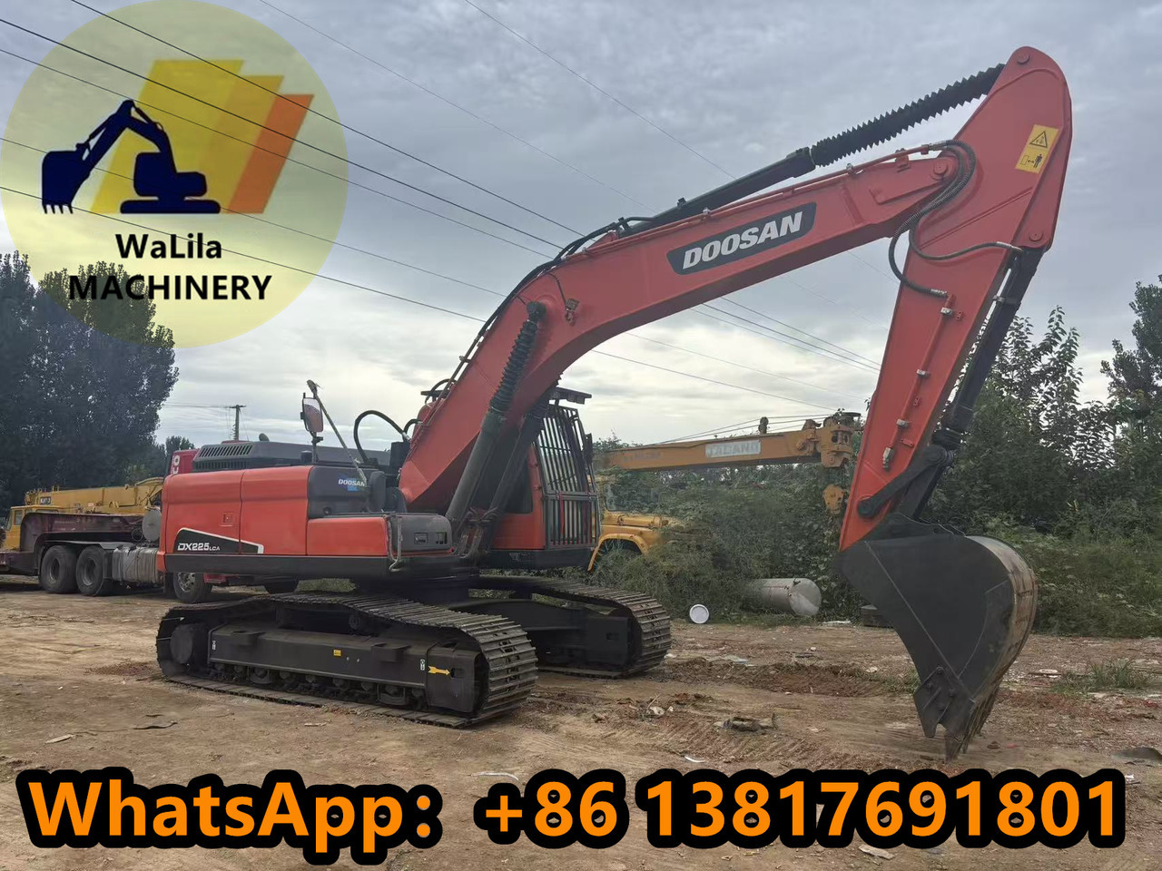DOOSAN DX225 - Kettenbagger: das Bild 5 DOOSAN DX225 - Kettenbagger: das Bild 5