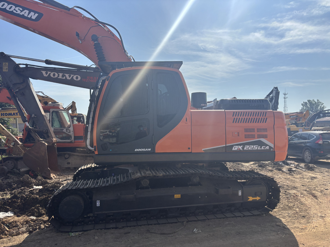 DOOSAN Korea imports doosan DX225 - Kettenbagger: das Bild 1 DOOSAN Korea imports doosan DX225 - Kettenbagger: das Bild 1