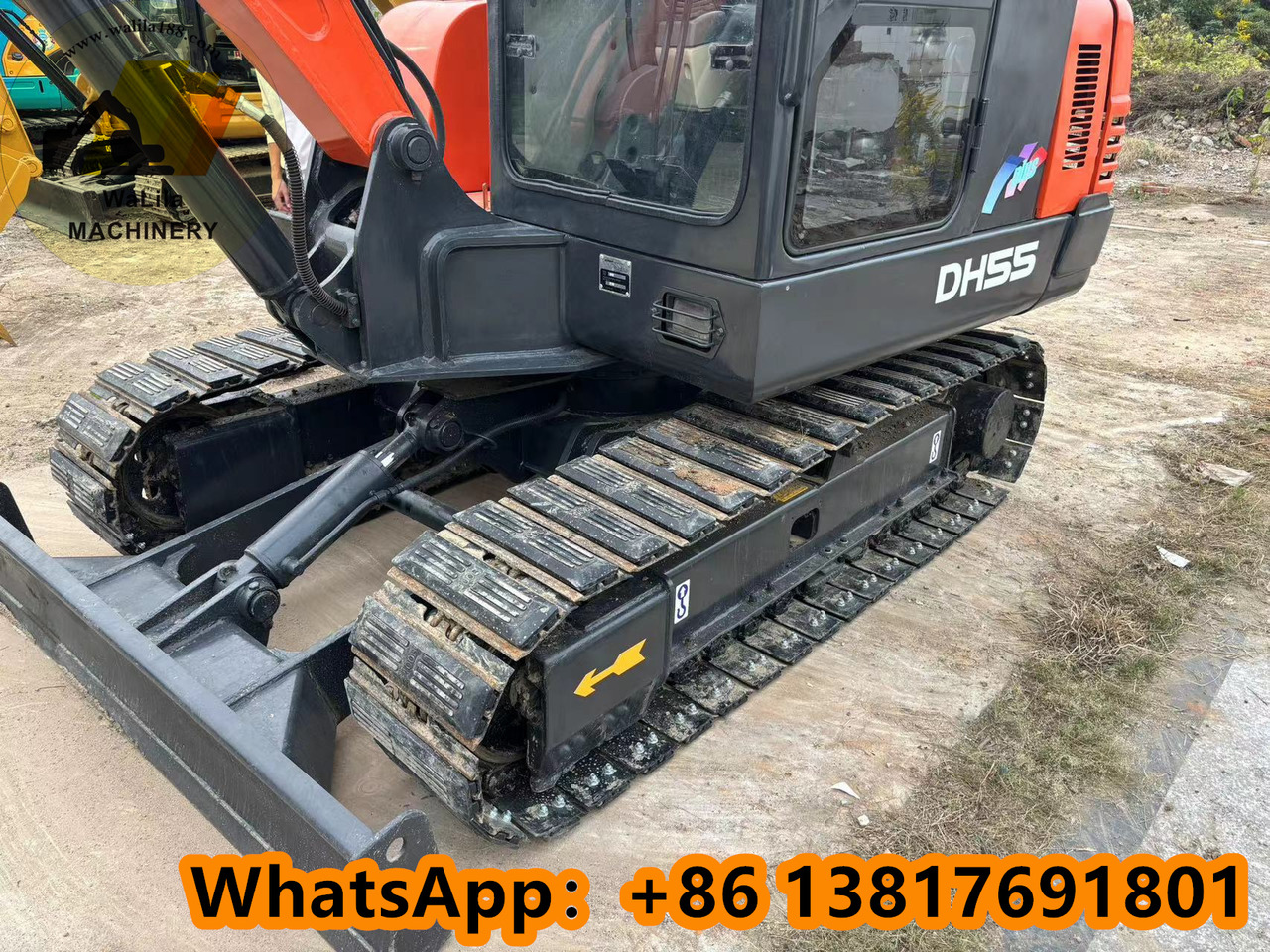 Doosan DH 55-7 DH55 - Minibagger: das Bild 4 Doosan DH 55-7 DH55 - Minibagger: das Bild 4